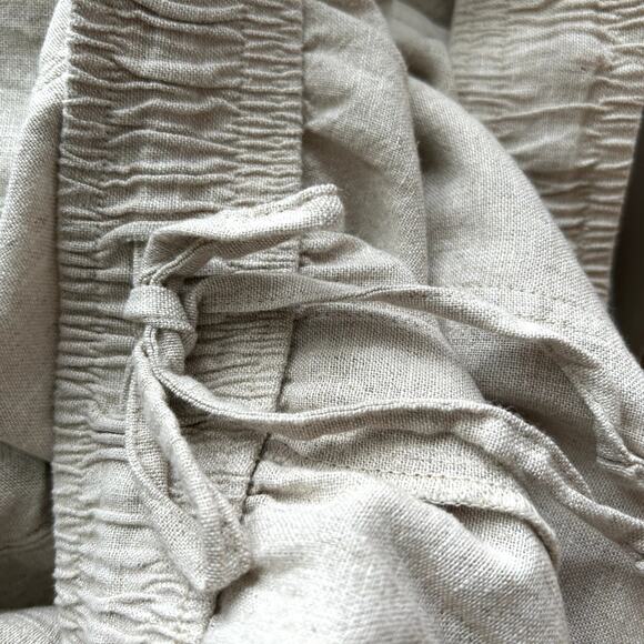 Old Navy High-Waisted Linen-Blend Utility Shorts Plus Size 4X Tan Lightweight - Picture 8 of 11